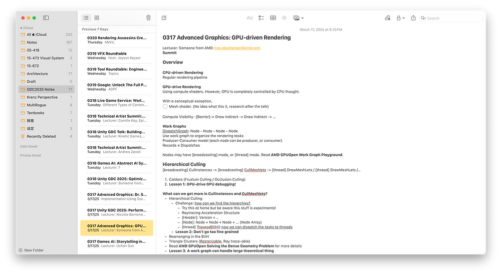 GDC 2025 振り返り