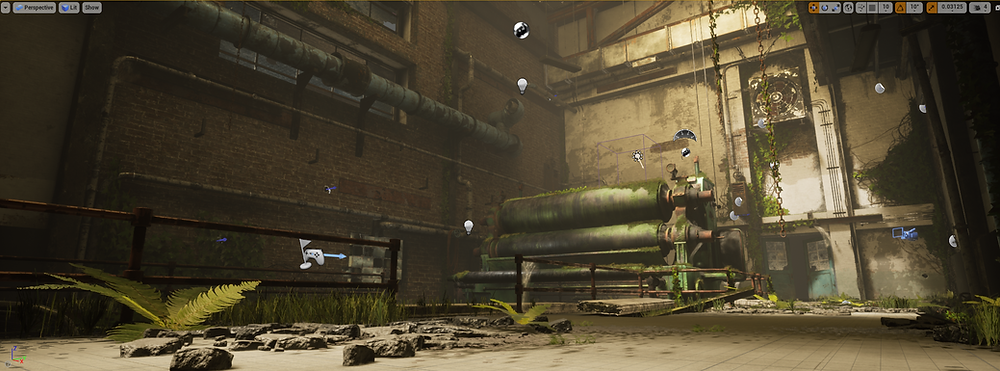 UE#4 Lighting - Part 1 Directional Light