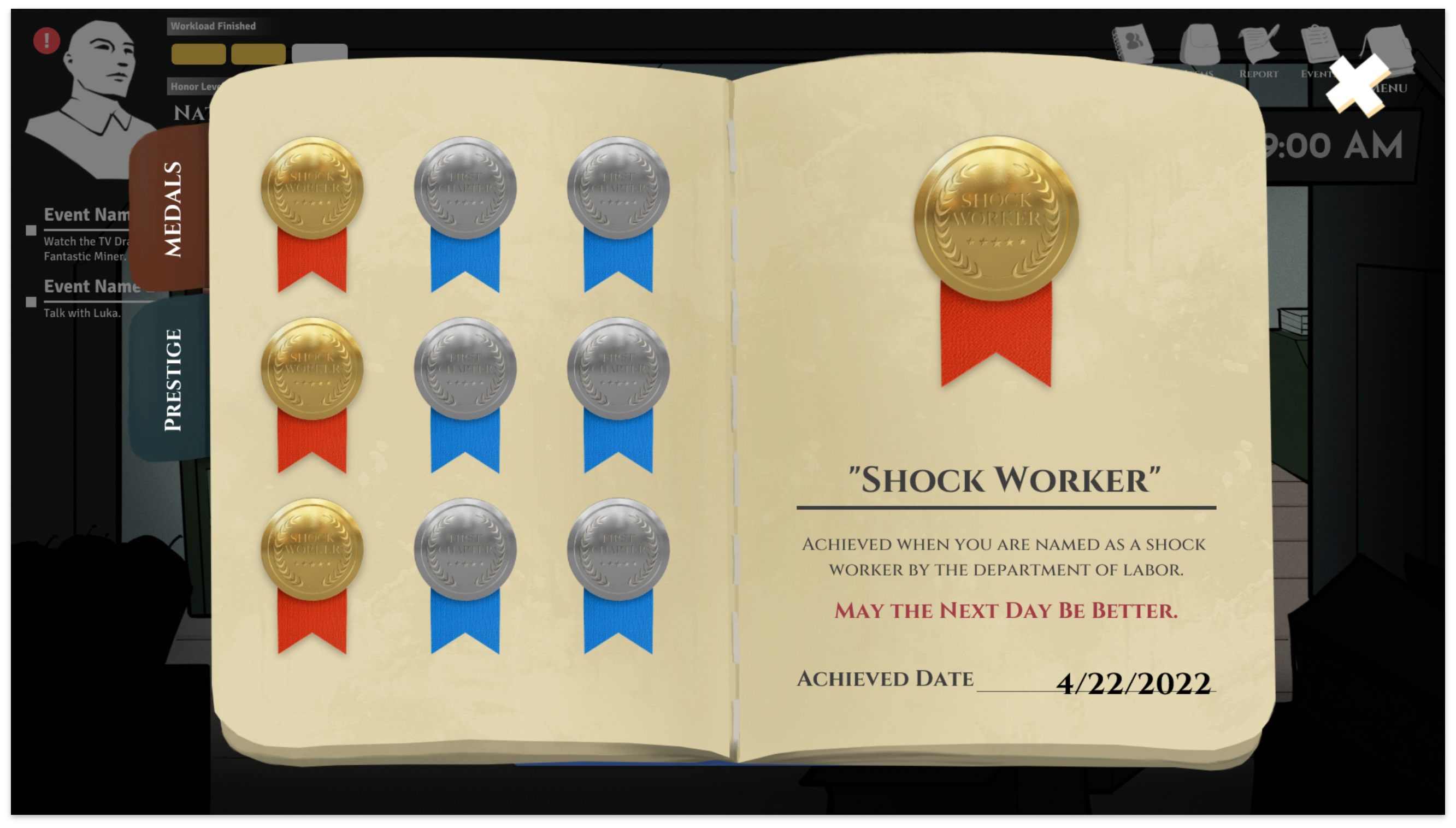 菜单 - 勋章精修 4